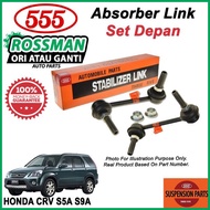HONDA CRV S5A S9A ORIGINAL 555 ABSORBER LINK DEPAN (2PCS)