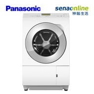 Panasonic 左開 12KG 日本製洗脫烘滾筒洗衣機 NA-LX128BL 晶燦白【贈基本安裝】