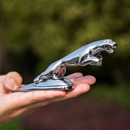 LCX ฝาครอบด้านหน้าแบบรถโลหะ3มิติฝากระโปรงตรารถยนต์สติกเกอร์อุปกรณ์ตกแต่งรถยนต์สำหรับ Jaguar XF XFL X