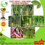PaHe 7 Macam Benih Sayuran Merambat + Bonus