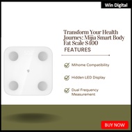 Xiaomi Smart Body Composition Scale S400  Digital Electronic Lose Weight Bluetooth Fitness with app 