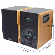 78Fkwrhiabm 100W 4ohm 6.5 Inch Wireless Bluetooth 2 Frequency Division Bookshelf Computer Bass Deskt