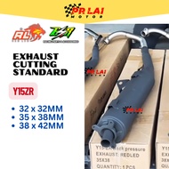 REDLEO ESR 32X32 35x38 38x42 Y15ZR Exhaust Cutting Std Back Pressure Standard 32MM 35mm 38mm 42mm Y1