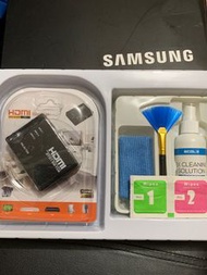 HDMI Switch with cleaning equipment