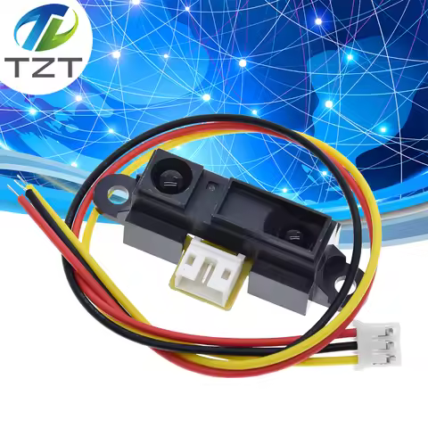 TZT GP2Y0A21YK0F GP2Y0A21 Infrared Proximity Sensor IR Analog Distance Sensor VE713 10-80cm Infrared