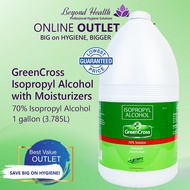 GreenCross 70% Isopropyl Alcohol with Moisturizers 1 Gallon (3.785 L) Green Cross Alcoho (Free Gift)