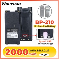 BP-209 BP-210 BP-222 Battery for ICOM IC-A24 IC-F11 IC-F21 IC-F31GT IC-V8 Two Way Radio Replacement 