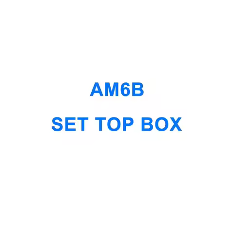 UGOOS AM6B PLUS Amlogic S922X-J Android 9.0 Smart Tv Box 4GB 32GB 2.2Ghz WIFI6 1000M Set Top Box 4K 