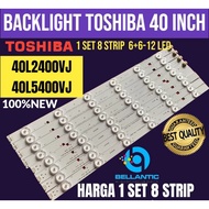 TOSHIBA 40" INCH LED TV BACKLIGHT 40L2400VJ-40L5400VJ 40"INCH TV BACKLIGHT
