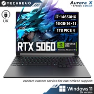 [2 YEARS LOCAL WARRANTY]MECHREVO Gaming Laptop Au-rora X Trendy Edition Intel Core i7-14650HX / 32GB