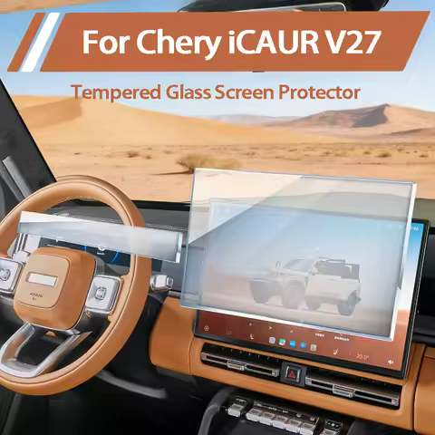 For Chery ICAUR V27 2026 Car Central Control Screen Tempered Glass Protective Film Accessories