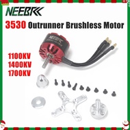 NEEBRC 3530 1100KV 1400KV 1700KV Outrunner Brushless Motor For RC FPV Fixed Wing Aircraft Plane Raci