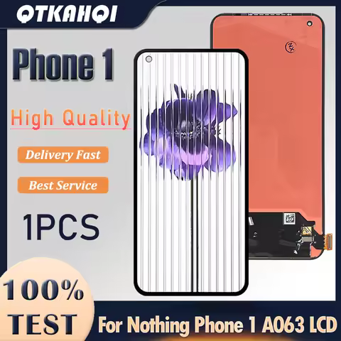 6.55 inch OLED For Nothing Phone 1 LCD Display Touch Screen Digitizer Assembly For Nothing Phone 1 A