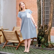 (NEW) eunha pocket midi dress