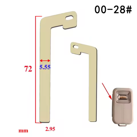 for Lynkco 900 Car Remote Key Blade for Geely EX5 EX2 Starray L6 L7 A6 E8 for Zeekr 9X 8X Car Emerge