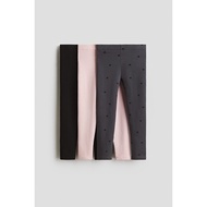 H&M(H&M) 3-Piece Pack Polished Jersey Leggings Women's 1193337_4