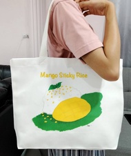 กระเป๋าผ้า​ ข้าวเหนียวมะม่วง Mango Sticky Rice (Brand Mali)