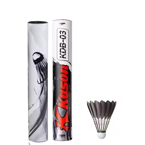 Original Badminton Shuttlecock KDB03/05 Durable Training Black Goose Feather Shuttlecock Ball