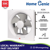 KDK 20AUA / 25AUA /30AUA Wall Mounted Automatic Shutter Ventilating Exhaust Fan 20cm / 25cm /30cm | Upgraded from AUH