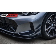 BMW G20 LCI FRONT BUMPER SIDE CANARD GLOSS BLK