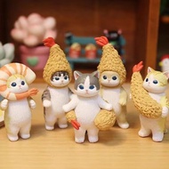 【Leaf-Hu】การ์ตูนเกาะ Mofusand Hippers Series Cat Hippers สําหรับโทรศัพท์ตกแต่งมินิรูปตุ๊กตาของขวัญ 1