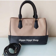 [Preloved] Elle Original Women's Sling Bag in Brown and Black