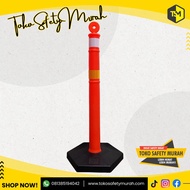 Plastic Stick Cone 2 Scotlight Traffic Cone Parking Barrier/