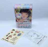 Copic Sketch Little Thunder SetCOPIC sketch 門小雷 little thunder 麥克筆 香港限定版 24色套裝 Hong Kong limited edi