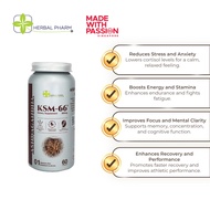 Herbal Pharm Ashwagandha KSM-66 Stress & Energy Support