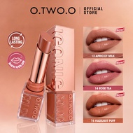 O.TWO.O Haute Hydrating Satin Lipstick 75% High Concentration Essence 24H long-lasting Moisturizing