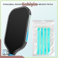 GSHIYMY 4Pcs Paddle Balance Sticker, Wear-Resistant Universal Pickleball Paddle Weight Tape, Stylish