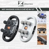 6-head massage machine with 9 modes for full body massage to treat pain and fatigue