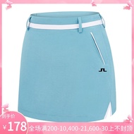 new2024 เวอร์ชั่นเกาหลีของ J.lindeberg Mark Golf Skirt Summer Women 'S Sports Pants Skirt Stretch All-Match Golf Fashion Anti-Glare Shorts Korea Original Pxg∮ DESCENNTE Foot∮ Joyj.lindeberg Callaway∮ Titleist Scotty Cameron∮ ANEW MARK LONA