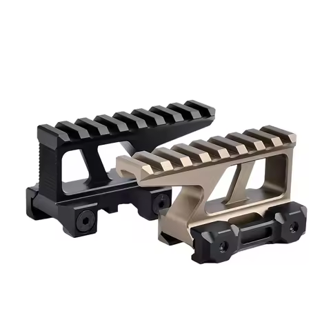 8 Slots Tactical Metal Scope Mount Sight Horizontal Lifting Bracket For RMRR T-1 T-2 3X 6X Aiming Si