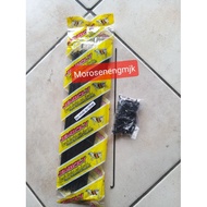 Bicycle spokes 14 x 262 Jemboly Black MTB bicycle spokes jemboly Bicycle spokes 26 MTB Mountain