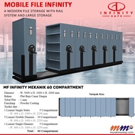 Roll O Pack Mekanik Infinity 60 Compartment - Mobile File 60 Rak