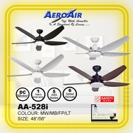 AEROAIR AA-528i DC motor Ceiling Fan 48/56 Inch With LED Light (5 blades)