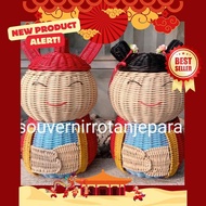 Chinese Doll/ full Body Chinese Doll/Chinese Puppet/Raw Rattan/Chinese Puppet/Rawic Rattan/Chinese Puppet