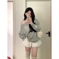 Butter|Girls' Mind Things Slanted Shoulder Lace Bow Print College Kick