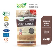 Love Earth Organic Chia Seeds 202g