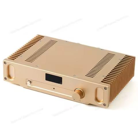 Hood 1969 Gold Sealed Compact Class A HiFi Post-stage Power Amplifier, Class A, Tube Sound Quality