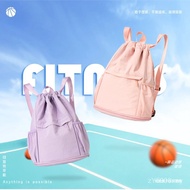 Fitness Backpack Large Capacity Men Women Foldable Drawstring Pocket Sports Drawstring New Style Out