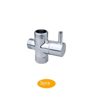 1/2/3/5 1/2 3 Way Shower Head Diverter Switch Toilet Kitchen Valve Accessories Faucet Splitter Water Sink Adapter Connector Tap