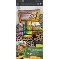 1Set Buku Terpakai Jenama Grolier(Talking English wiith Elektronik Pen)