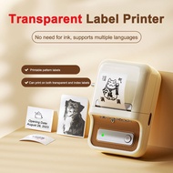 NIIMBOT B21 Transparent Label Printer Wireless Portable Multi-function Food Medical Label Printer