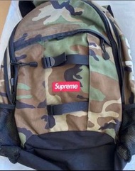 🎒SUPREME SPRING SUMMER 2014 BACKPACK BAG SS14 COLLECTION 36th 迷彩 woodland camo 背包 背囊 真品 收藏 聖誕 vintag