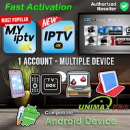 MYIPTV4K IPTV4K RENEW TOPUP LANGGANAN RELOAD 3 / 6 / 12 BULAN MYIPTV 4K IPTV 4K