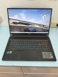 【艾爾巴二手】MSI i7-1280P/16G/1TB/RTX3060 17吋 黑#二手筆電#保固中#漢口店86638