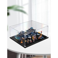 [Acrylic Display Box] Avengers Sky Carrier Acrylic Display Box Suitable for Lego 76153 Dust-Proof Bo