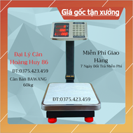[Sale khô máu ] Cân điện tử cân bàn BAWANG ( 60kg ) dùng cho cân hàng hóa  bảo hành 2 năm